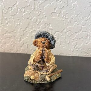 Boyds Bears Figurine with Brown and Gray Accents